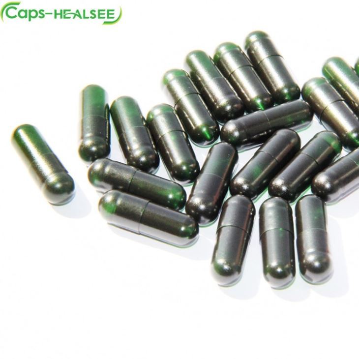 green vegetable capsule